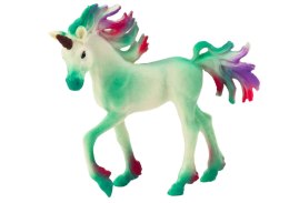 LEAN TOYS Figurka Kolekcjonerska Mały Jednorożec Zielony 8 CM