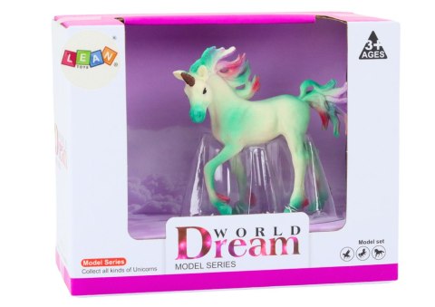 LEAN TOYS Figurka Kolekcjonerska Mały Jednorożec Zielony 8 CM LEAN TOYS Figurka Kolekcjonerska Mały Jednorożec Zielony 8 CM