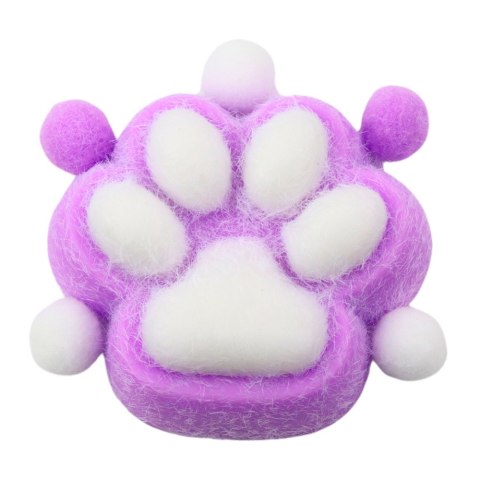 LEAN TOYS Gniotek Kocia Łapka Zabawka Antystresowa Sensoryczna Sierść Squishy Fioletowa LEAN TOYS Gniotek Kocia Łapka Zabawka Antystresowa Sensoryczna Sierść Squishy Fioletowa
