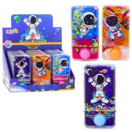 LEAN TOYS Gra Wodna Zręcznościowa Kosmonauta Kosmos Kółeczka Mix