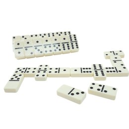 LEAN TOYS Klasyczna Gra Domino Tradycyjne Szóstkowe Etui 28 Kamieni