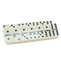 LEAN TOYS Klasyczna Gra Domino Tradycyjne Szóstkowe Etui 28 Kamieni