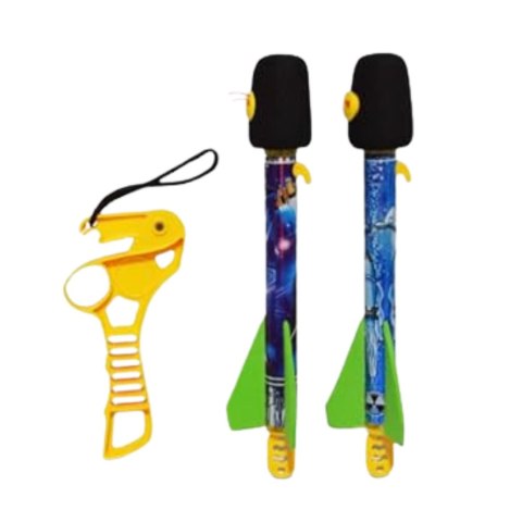 LEAN TOYS Zestaw Proca Z Rakietami Pianka EVA Gra Sportowa Zręcznościowa Kosmos LEAN TOYS Zestaw Proca Z Rakietami Pianka EVA Gra Sportowa Zręcznościowa Kosmos