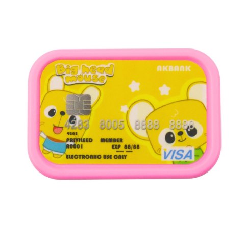 LEAN Toys Bankomat Sejf Skarbonka Kod PIN Karta Bankomatowa Różowy LEAN Toys Bankomat Sejf Skarbonka Kod PIN Karta Bankomatowa Różowy