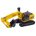 LEAN Toys Zestaw Ciężarówka Laweta Koparka Gąsienicowa Światła Dźwięki Żółta
