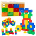 LEAN Toys Zestaw Duże Klocki Konstrukcyjne W Torbie Kolorowe 28,5x9x9 cm 12el.
