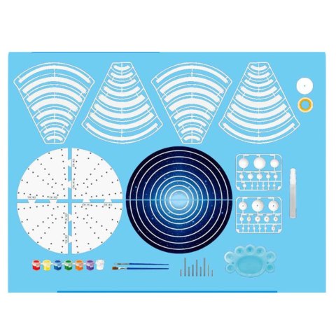 LEAN Toys Zestaw Edukacyjny Plastyczny Układ Słoneczny Planety DIY LEAN Toys Zestaw Edukacyjny Plastyczny Układ Słoneczny Planety DIY