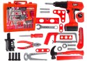 LEAN Toys Zestaw Majsterkowicza Wkrętarka Na Baterie Młotek Piła