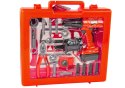 LEAN Toys Zestaw Majsterkowicza Wkrętarka Na Baterie Młotek Piła